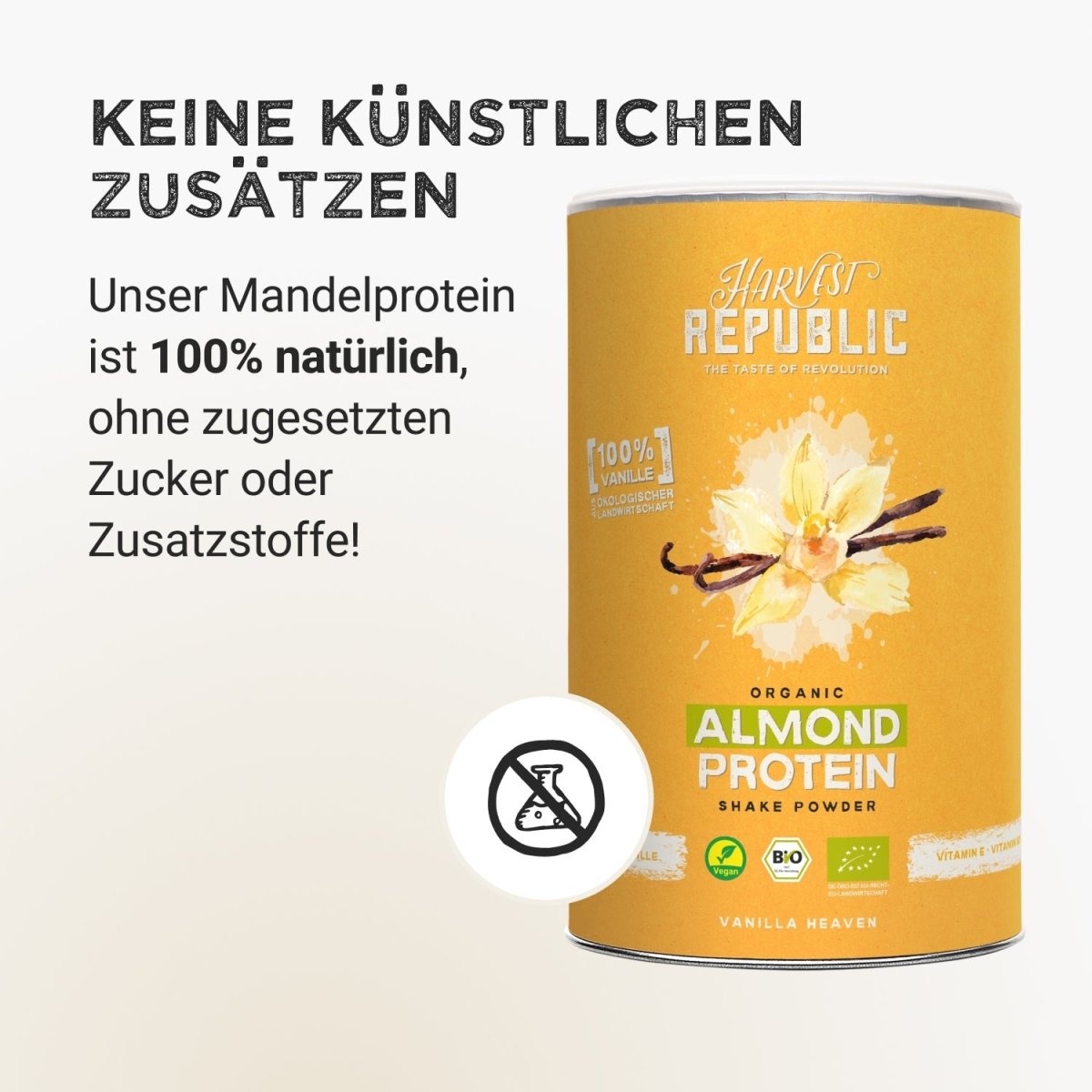 Almond Protein - Vanilla - Harvest Republic