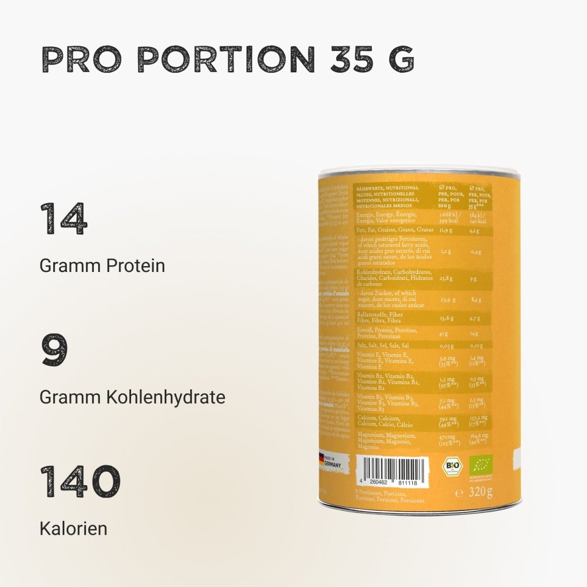 Almond Protein - Vanilla - Harvest Republic