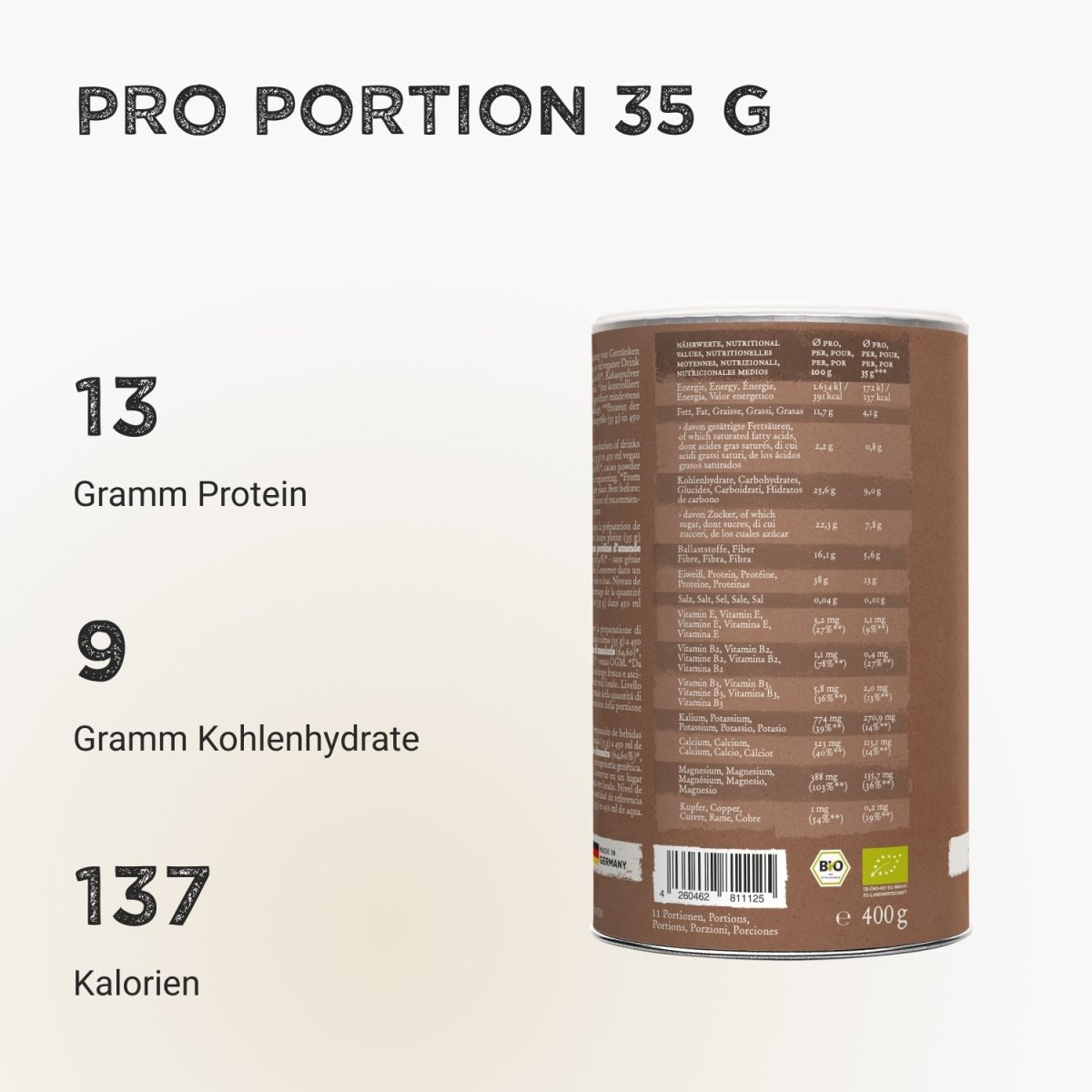 Almond Protein - Cacao - Harvest Republic