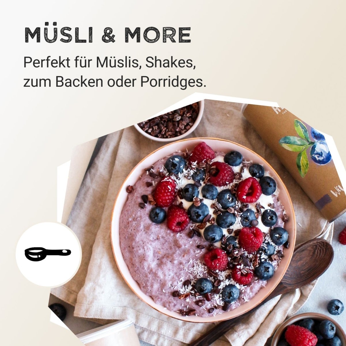 Almond Protein - Wild Blueberry - Harvest Republic