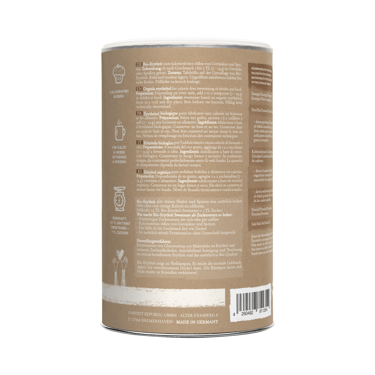 Erythrit Sweetener - Harvest Republic