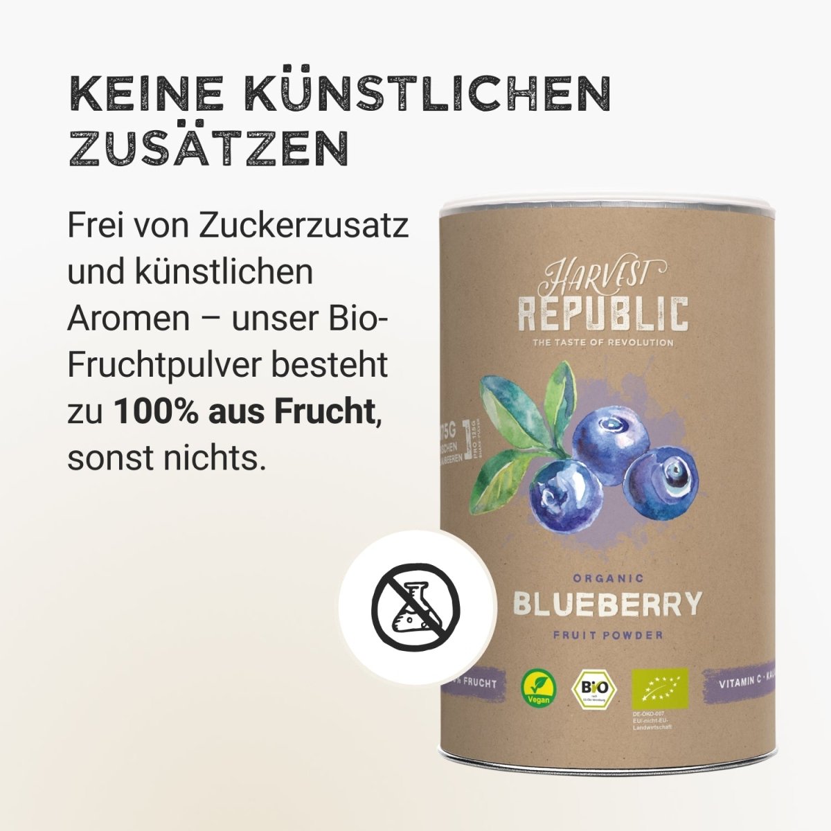 Fruit Powder - Wild Blueberry - Harvest Republic