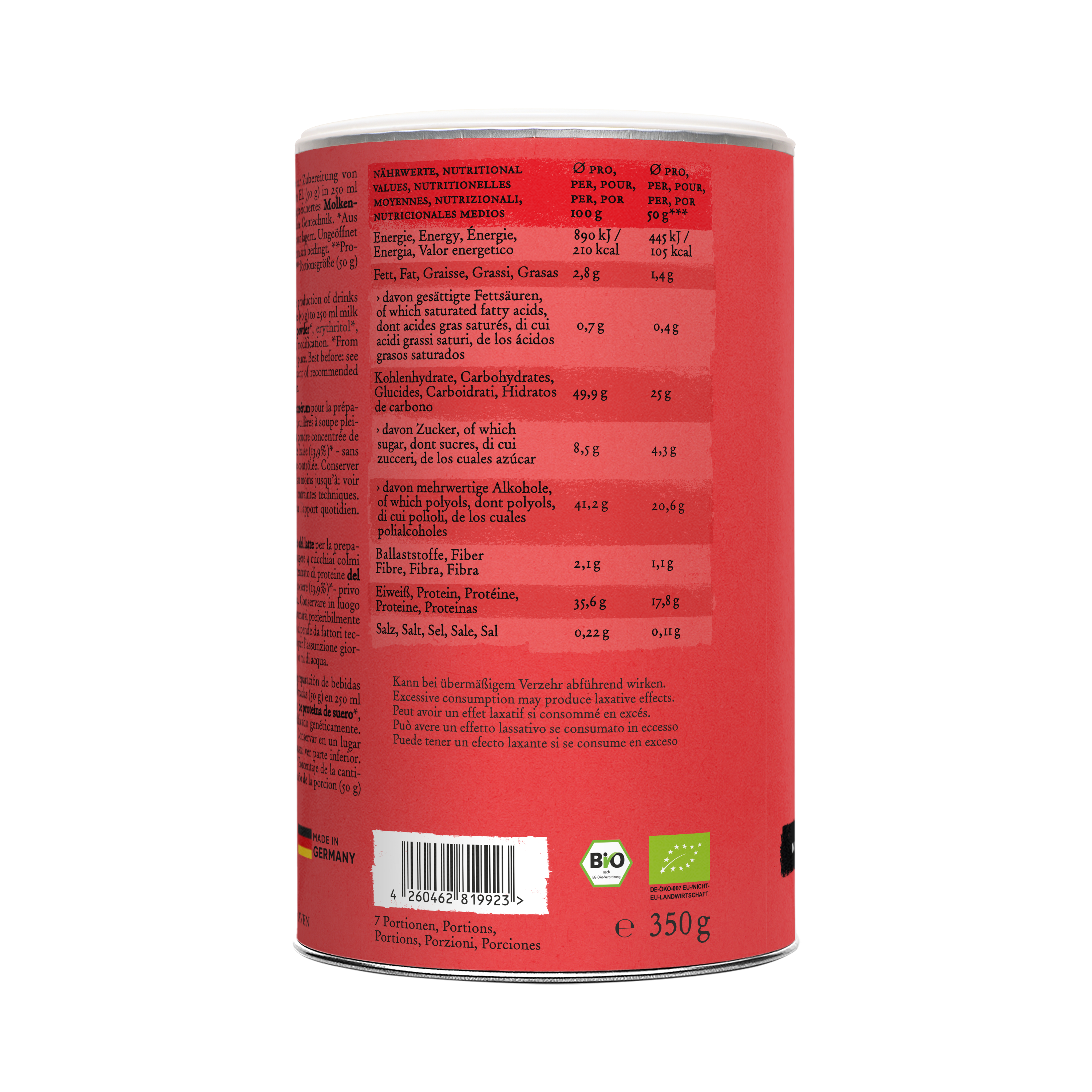 Whey Protein - NO ADDED SUGAR - Strawberry - Harvest Republic