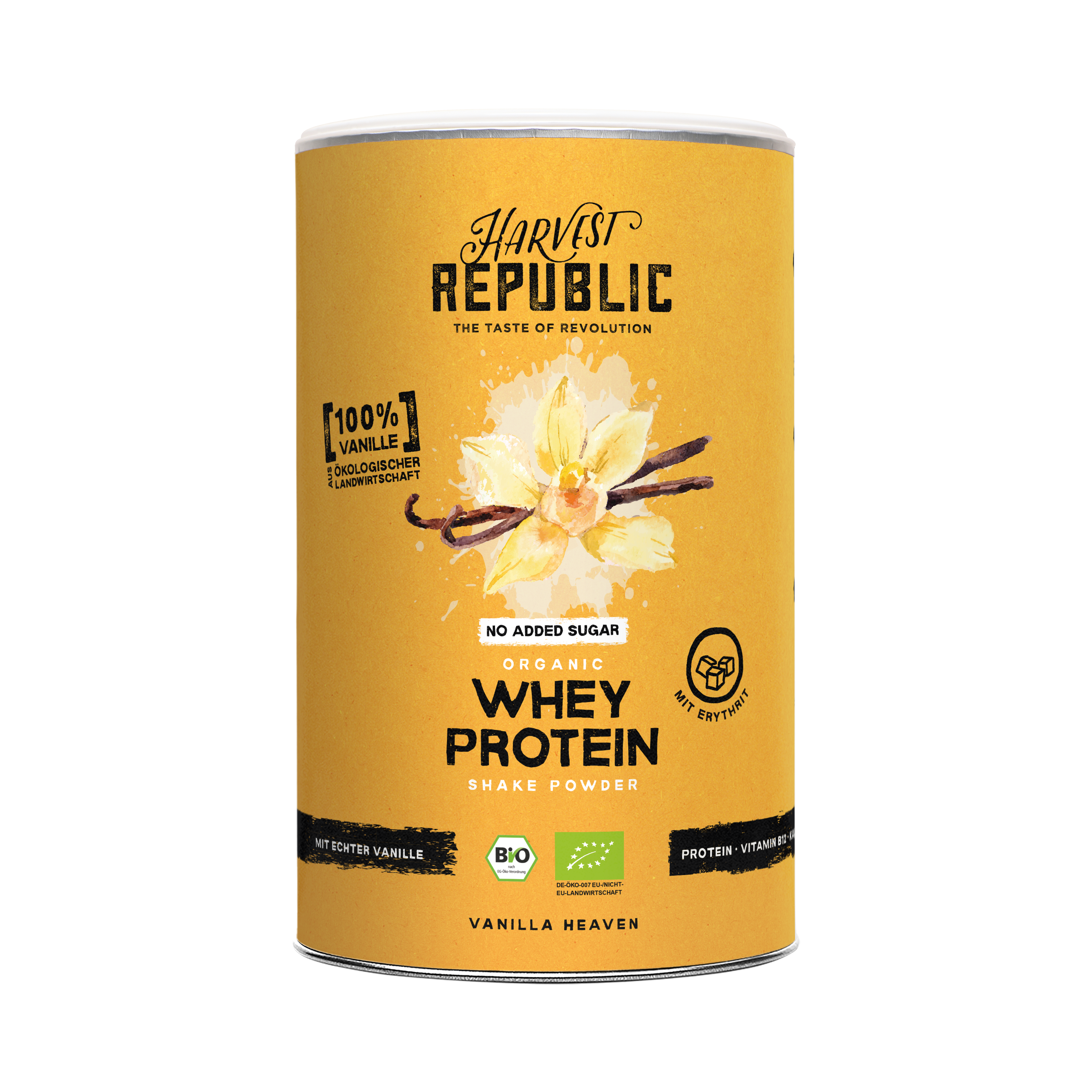 Whey Protein - NO ADDED SUGAR - Vanilla - Harvest Republic