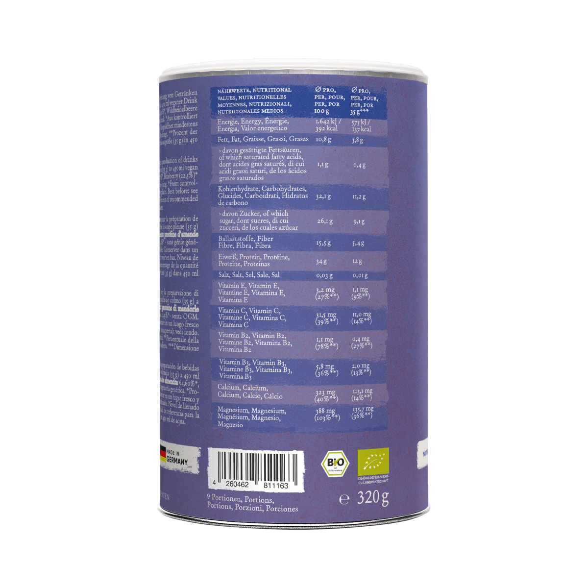 Almond Protein - Wild Blueberry - Harvest Republic