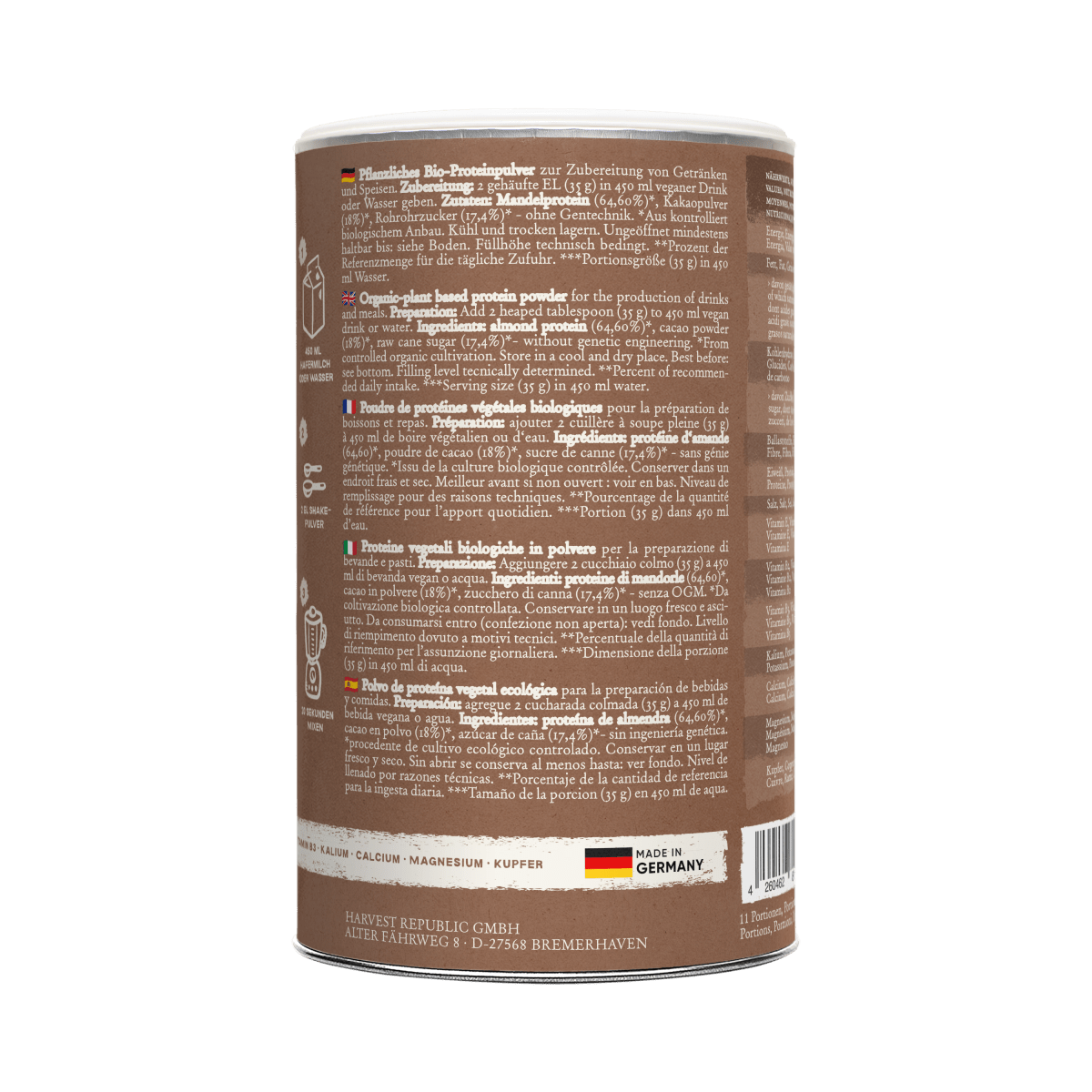 Almond Protein - Cacao - Harvest Republic