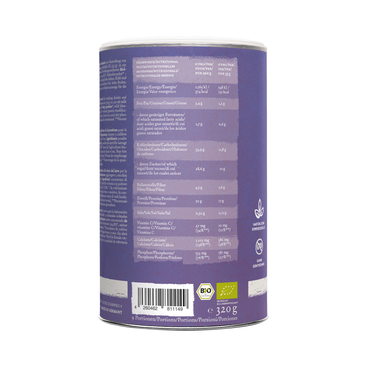 Whey Protein - Wild Blueberry - Harvest Republic