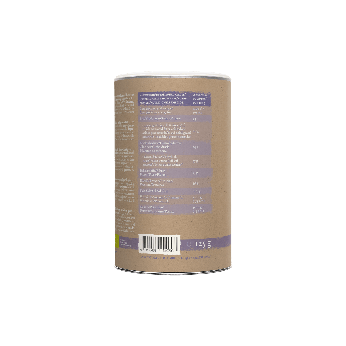 Fruit Powder - Wild Blueberry - Harvest Republic