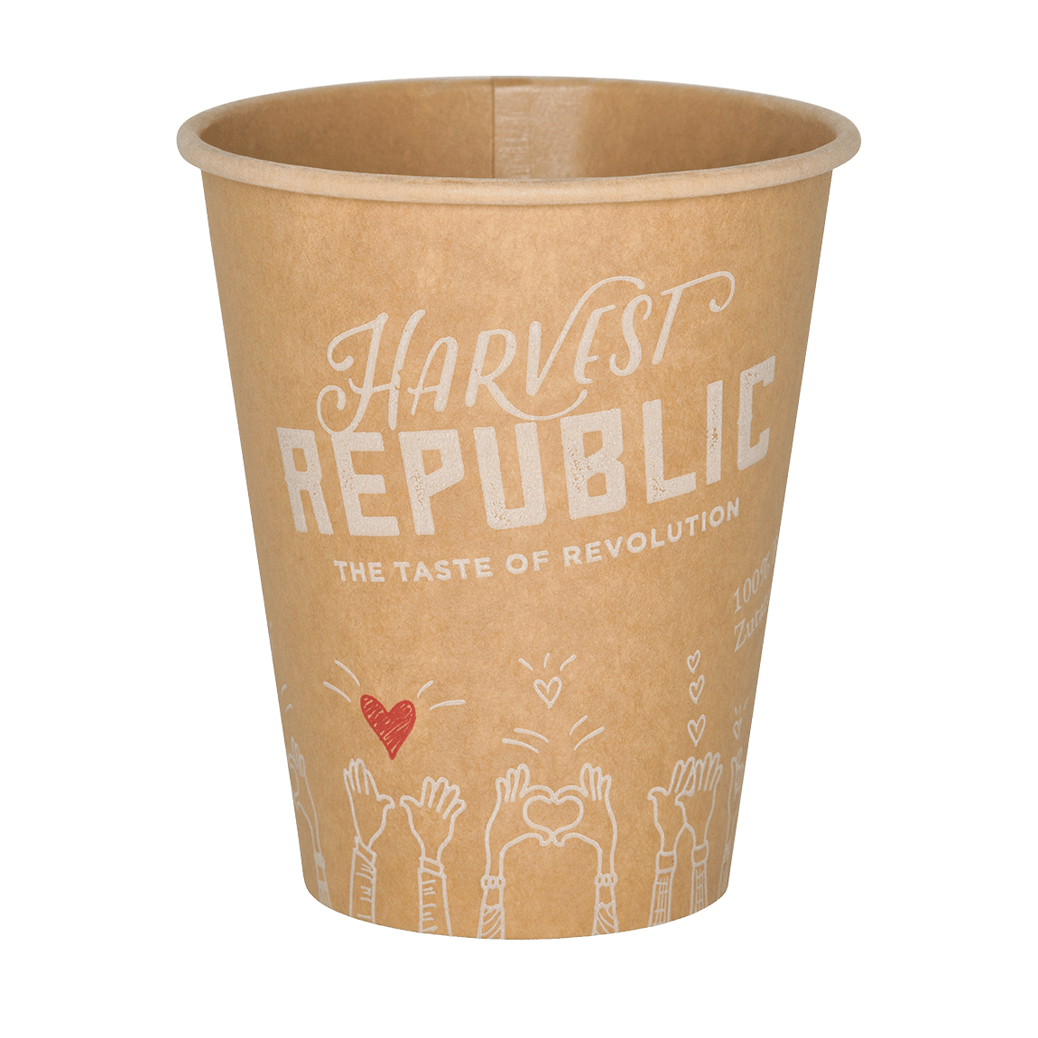 Papp-Trinkbecher - Harvest Republic