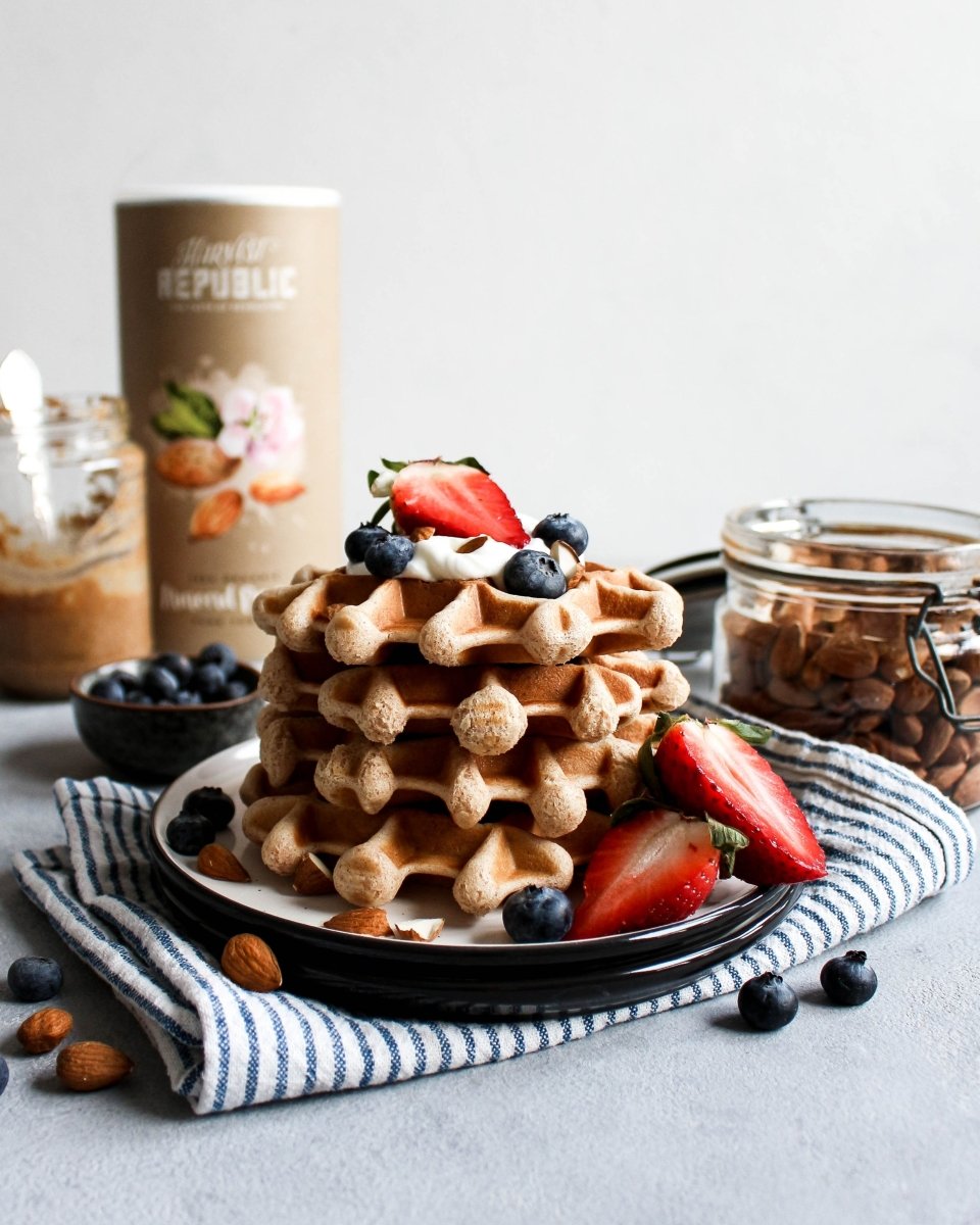 Mandel Protein Waffeln