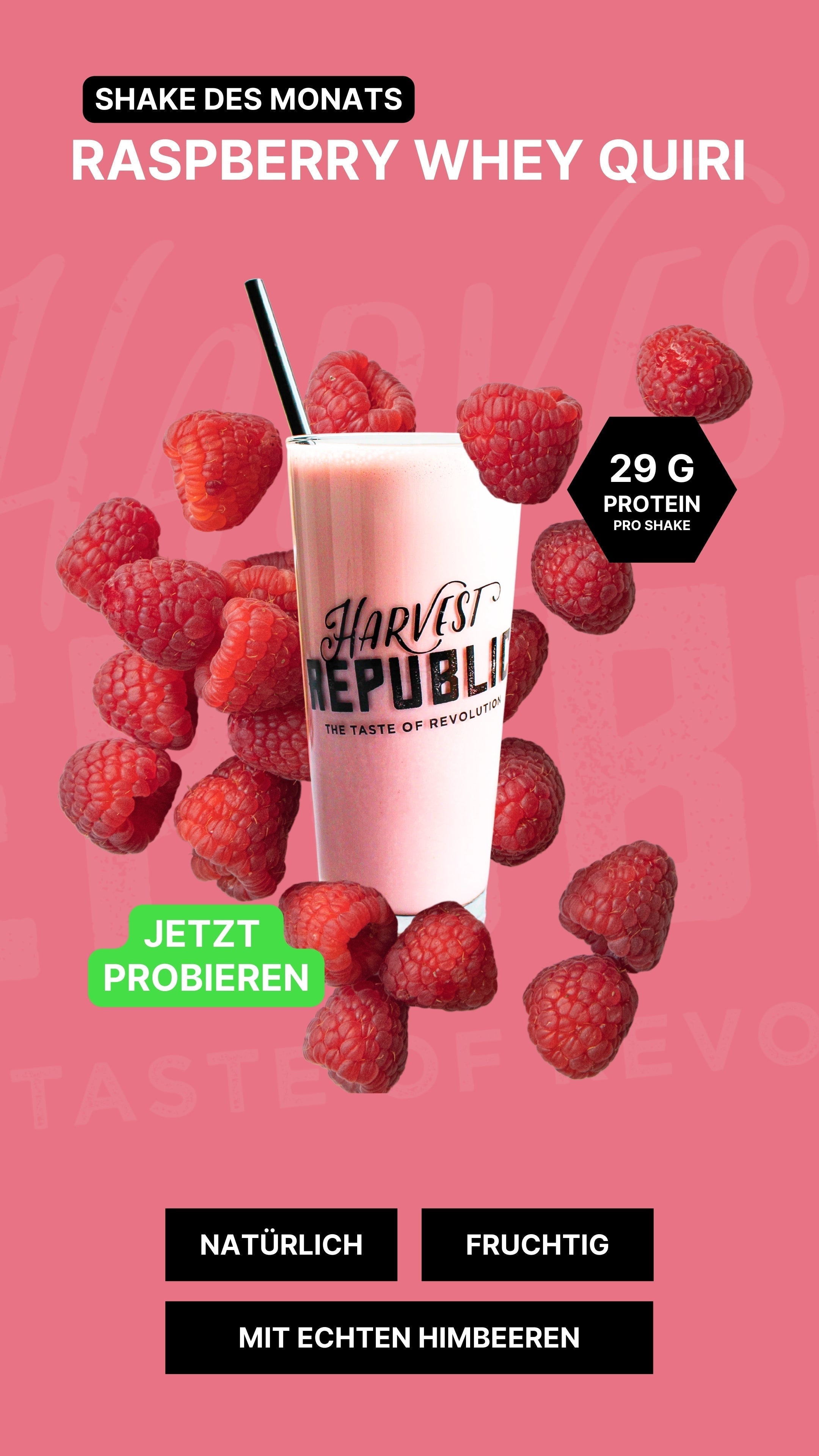 Raspberry Whey Quiri