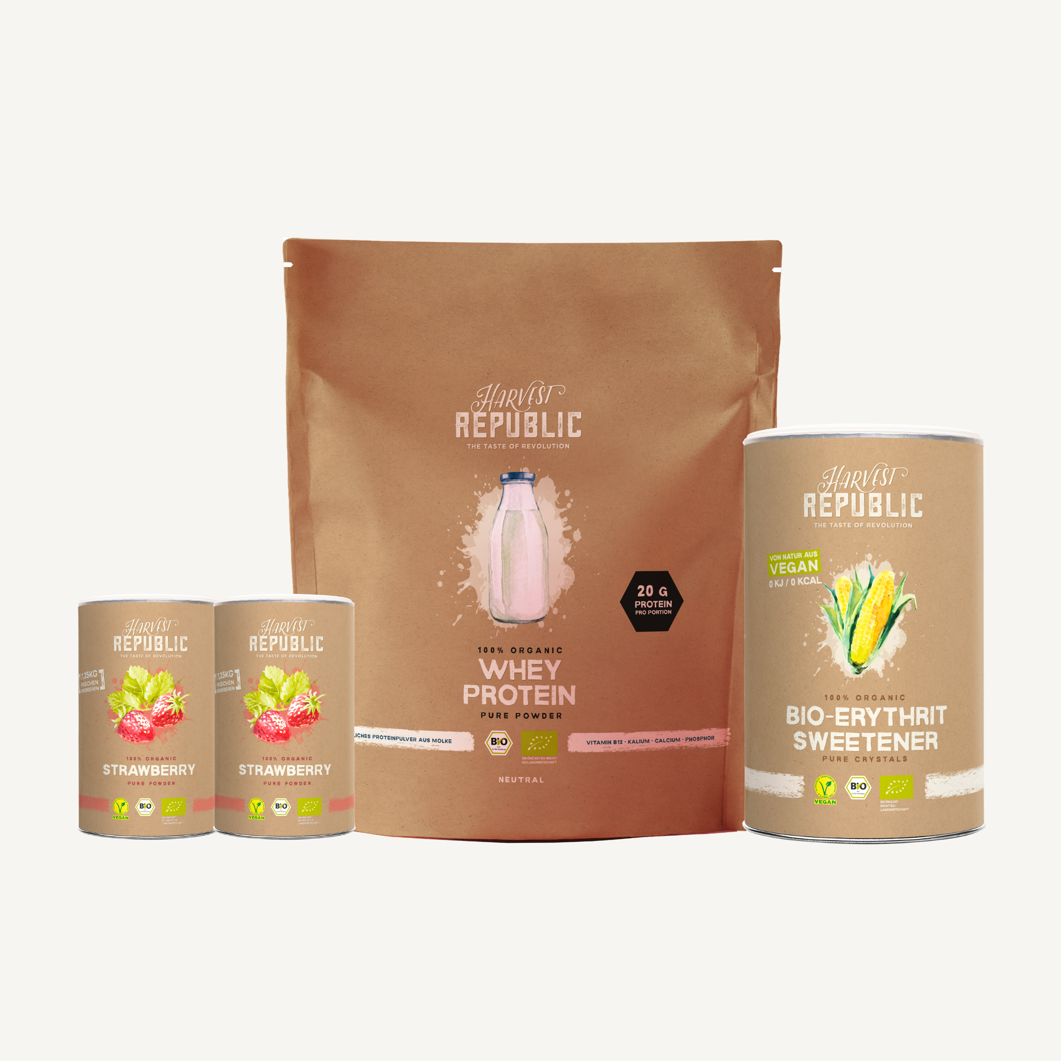 Strawberry Sunrise (No Added Sugar) Bundle - Harvest Republic