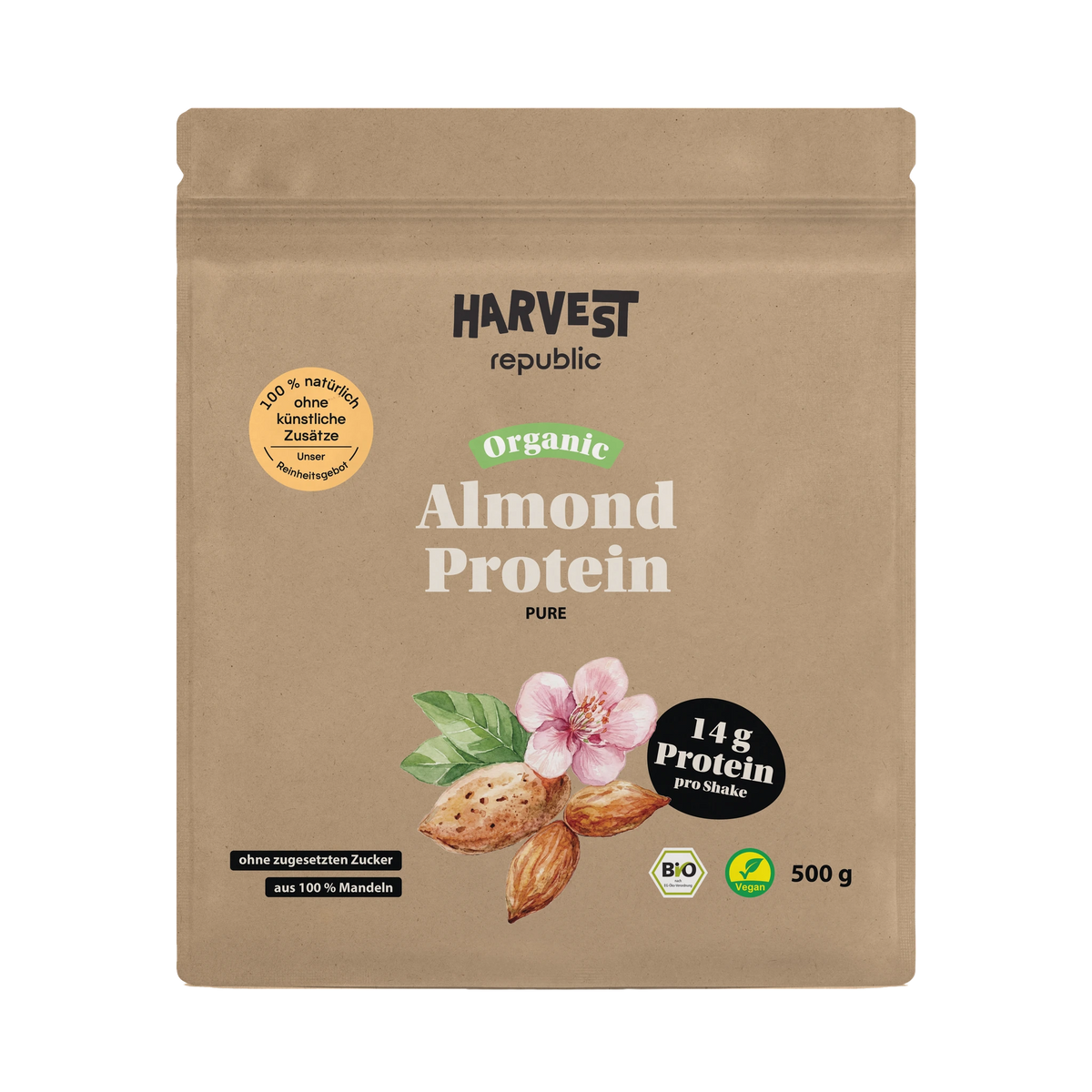 Almond Protein Pure – Vorderseite