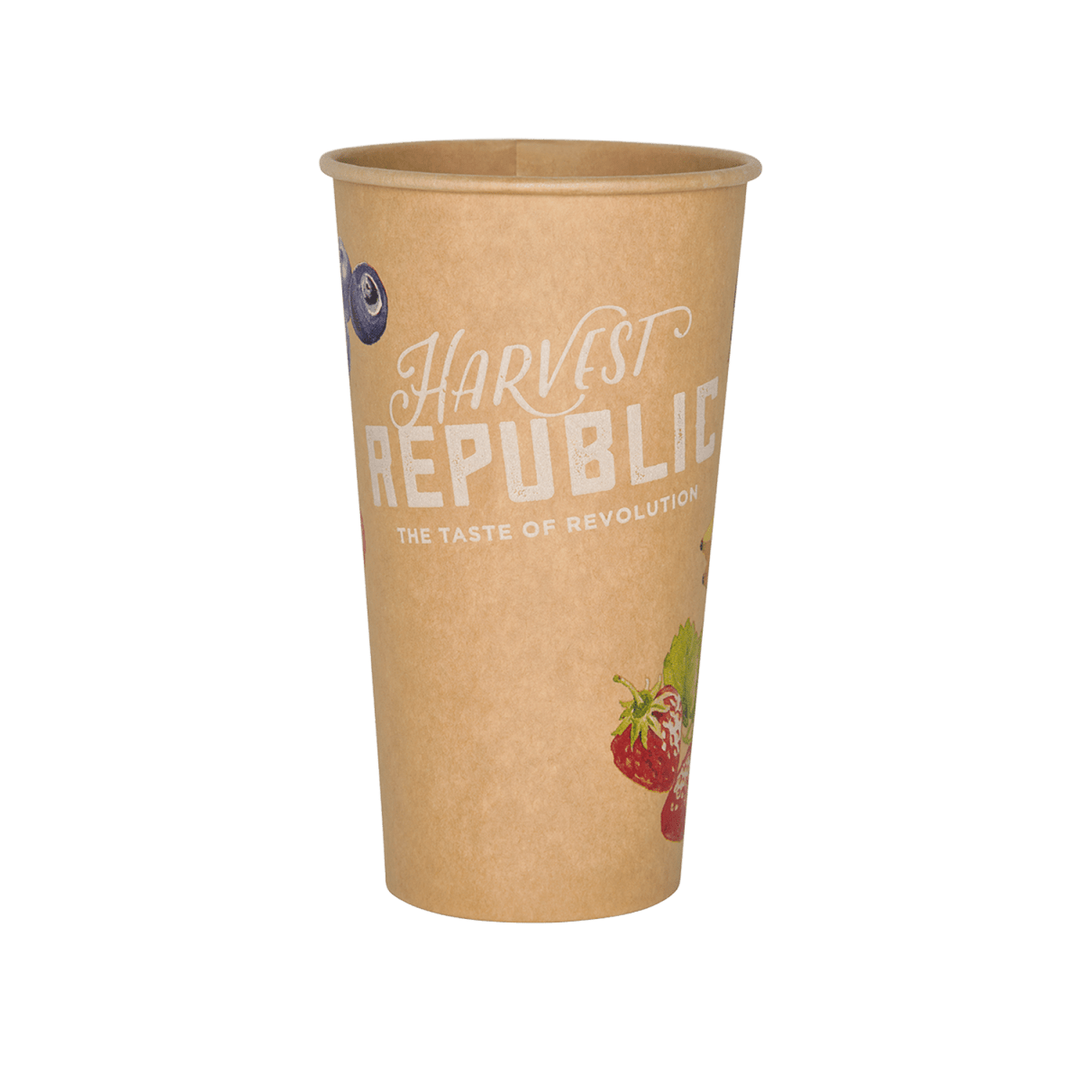 Pack De 50 Vasos De Papel Desechables TO GO De Papstar - Multicolor, Ideales Para Fiestas Y Eventos