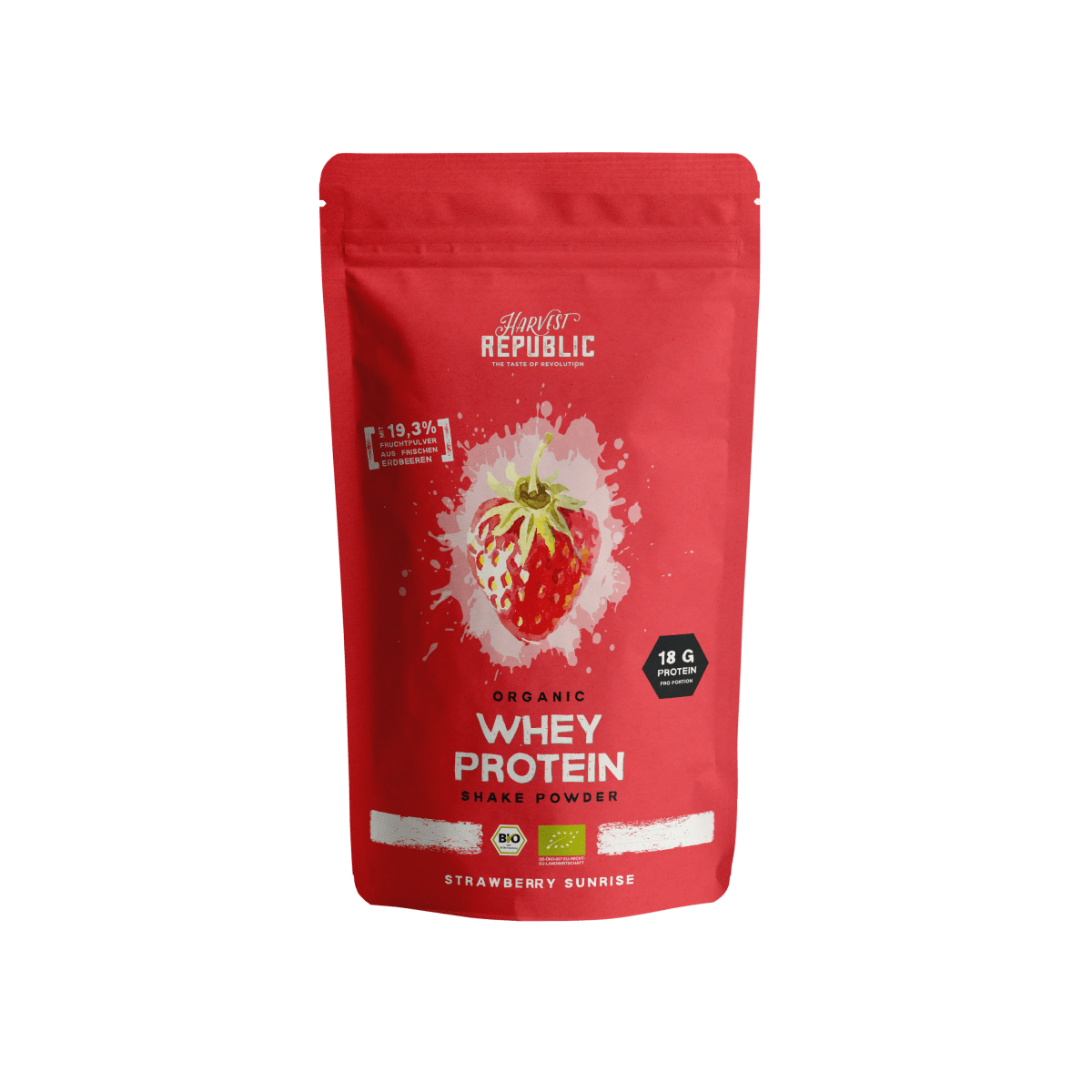 Whey Protein - Strawberry - Harvest Republic