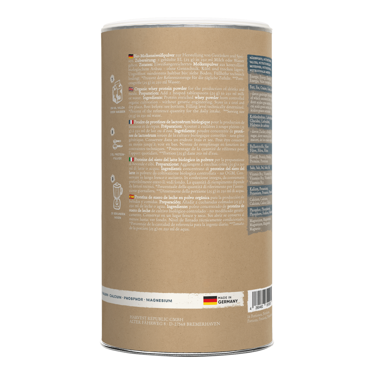 Whey Protein - Natural - Harvest Republic