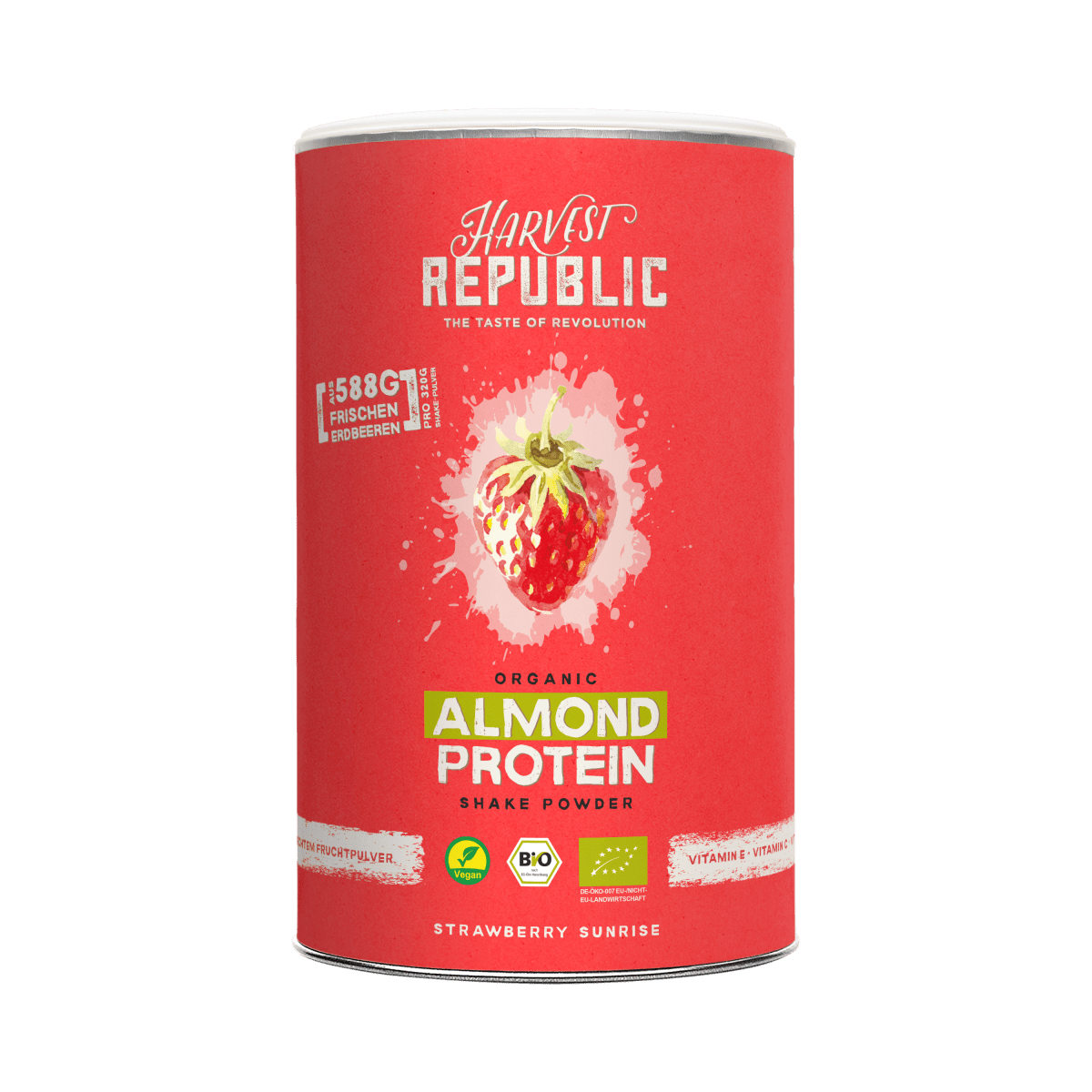 Almond Protein - Strawberry - Harvest Republic