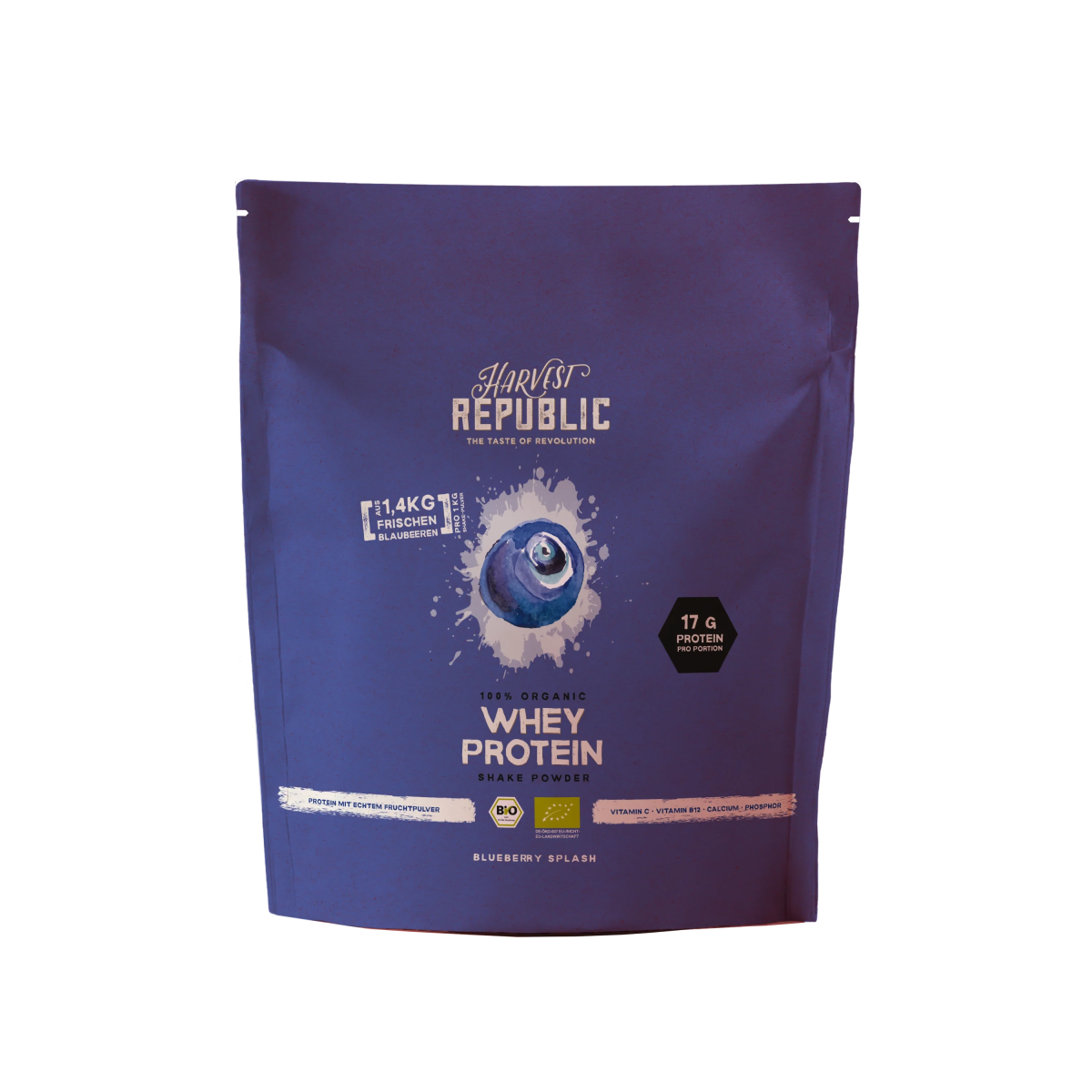 Whey Protein - Wild Blueberry - Harvest Republic