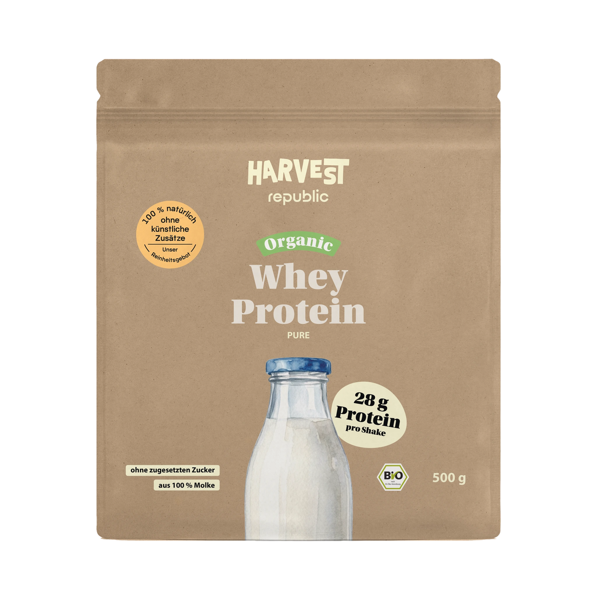 Whey Protein Pure – Vorderseite
